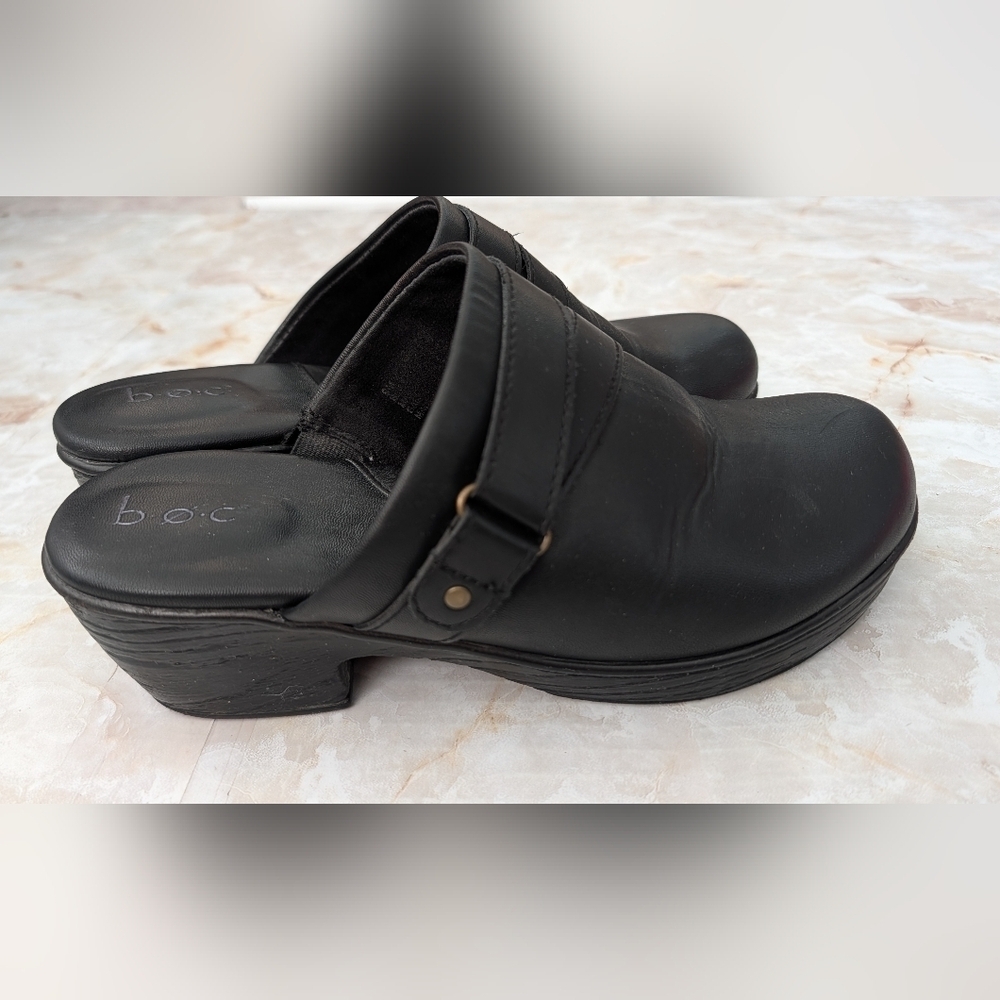 b.o.c. Women's Black Slip-On Shoes 9M